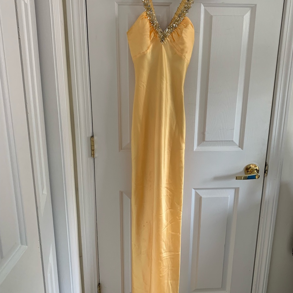 Yellow Evening/ Prom Dress